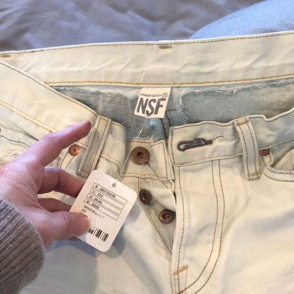 SOLD NSF for free people jeans size 25 - Picture 4 of 4